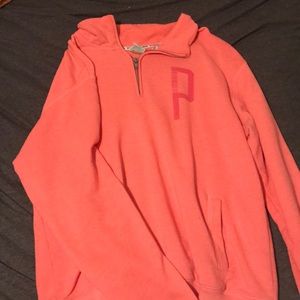 PINK quarter zip sweatshirt
